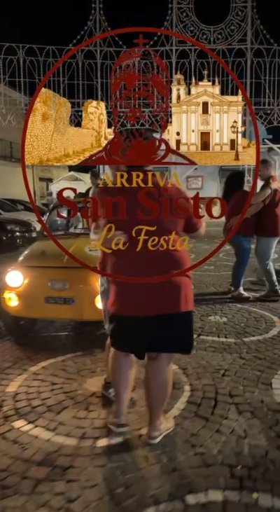 🛵🚗 Il 1° agosto torna l’appuntamento con “Arriva San Sisto – La Festa”!